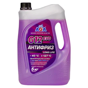 Антифриз, готовый к применению G12evo LONG LIFE, фиолетовый, 5кг AGA - миниатюра 2