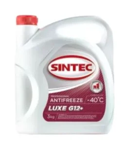 Антифриз Sintec LUX G12+ RED 3л. - миниатюра 2