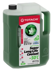 Антифриз TOTACHI SUPER LONG LIFE COOLANT Green -50C 4л - миниатюра 2