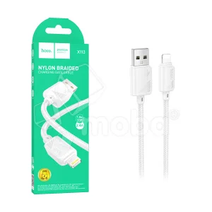 Кабель USB Apple  1 м, белый HOCO - миниатюра 2
