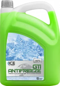 Антифриз ICE CRUIZER G11, зеленый, -40 5кг. - миниатюра 2