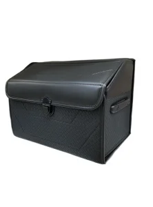 Органайзер 40*30*30 AUTOPREMIER PREMIUM, чёрный гладкая экокожа/плетёнка - миниатюра 2