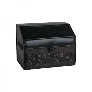 Органайзер AUTOPREMIER PREMIUM, чёрный, гладкая экокожа/крокодил, M 40*30*30 см - миниатюра 2