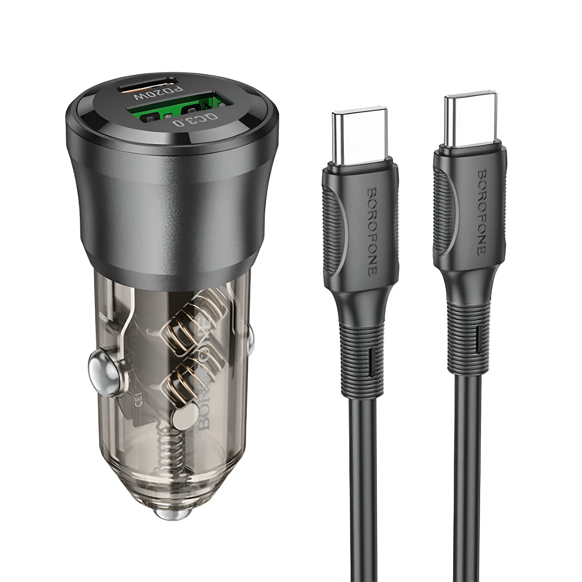 АЗУ 38W PD20W+Q3.0 черный BOROFONE - миниатюра 3