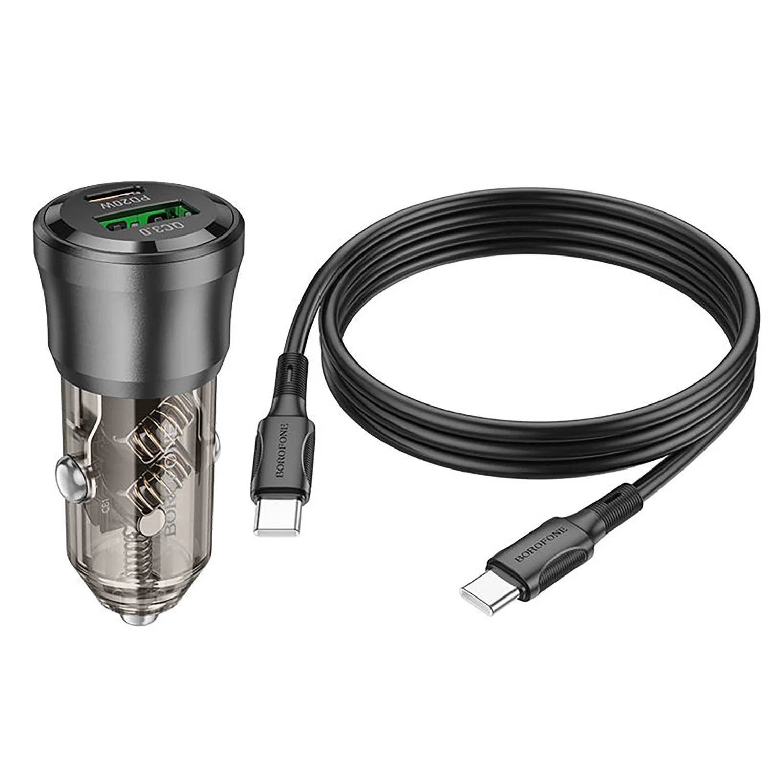 АЗУ 38W PD20W+Q3.0 черный BOROFONE - миниатюра 5
