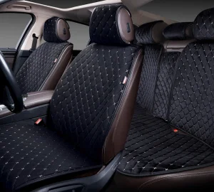 Накидки AutoPremier Premium серый стеганая 4 шт - миниатюра 2