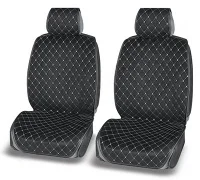 Накидки AutoPremier Premium черный/белый стеганая 2 шт - изображение 1