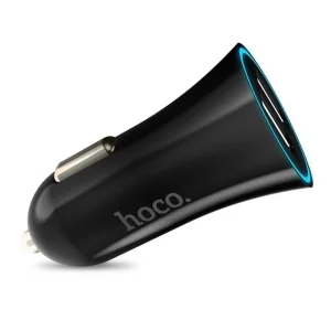 АЗУ HOCO  2,4А  2USB  цвет черный - миниатюра 2