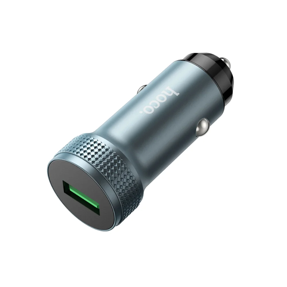 АЗУ HOCO QC 3,0 18W, 1USB, серый Hoco - изображение 1