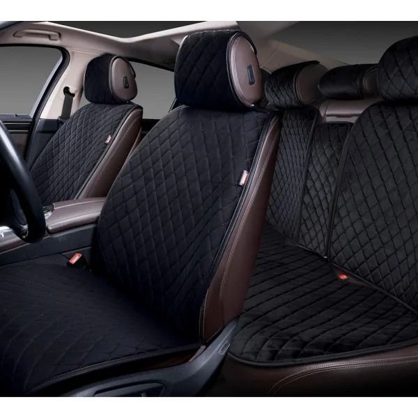 Накидки PALMIRA AUTOPREMIER, алькантара, черный 4 шт - изображение 1