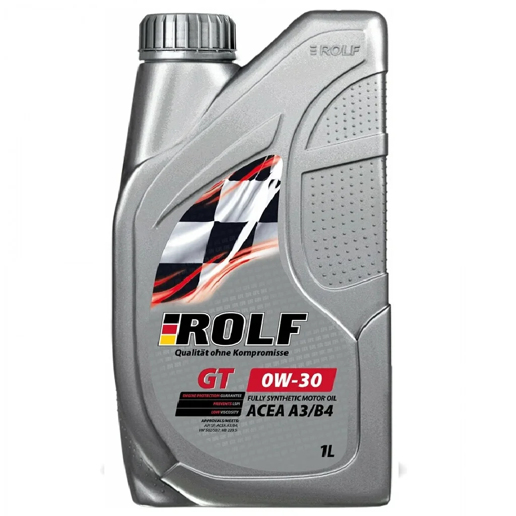ROLF GT SAE 0W30 API  SP, A3/B4 Масло моторное синтет. 1л пластик