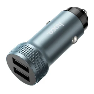 АЗУ HOCO 2,4А , 2USB, серый Hoco - миниатюра 2