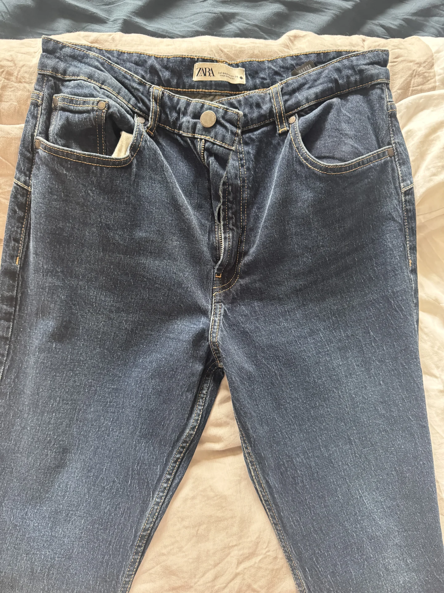 Джинсы Zara EUR 44 - миниатюра 4