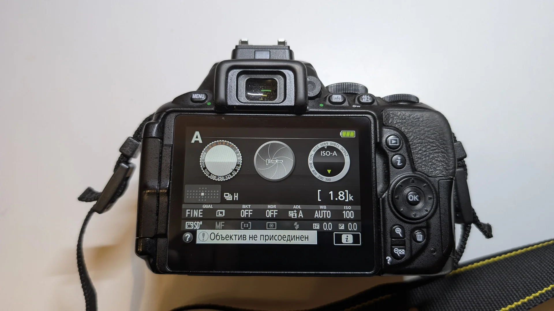 Фотоаппарат Nikon D5600 + DX 35mm 1.8G - миниатюра 2