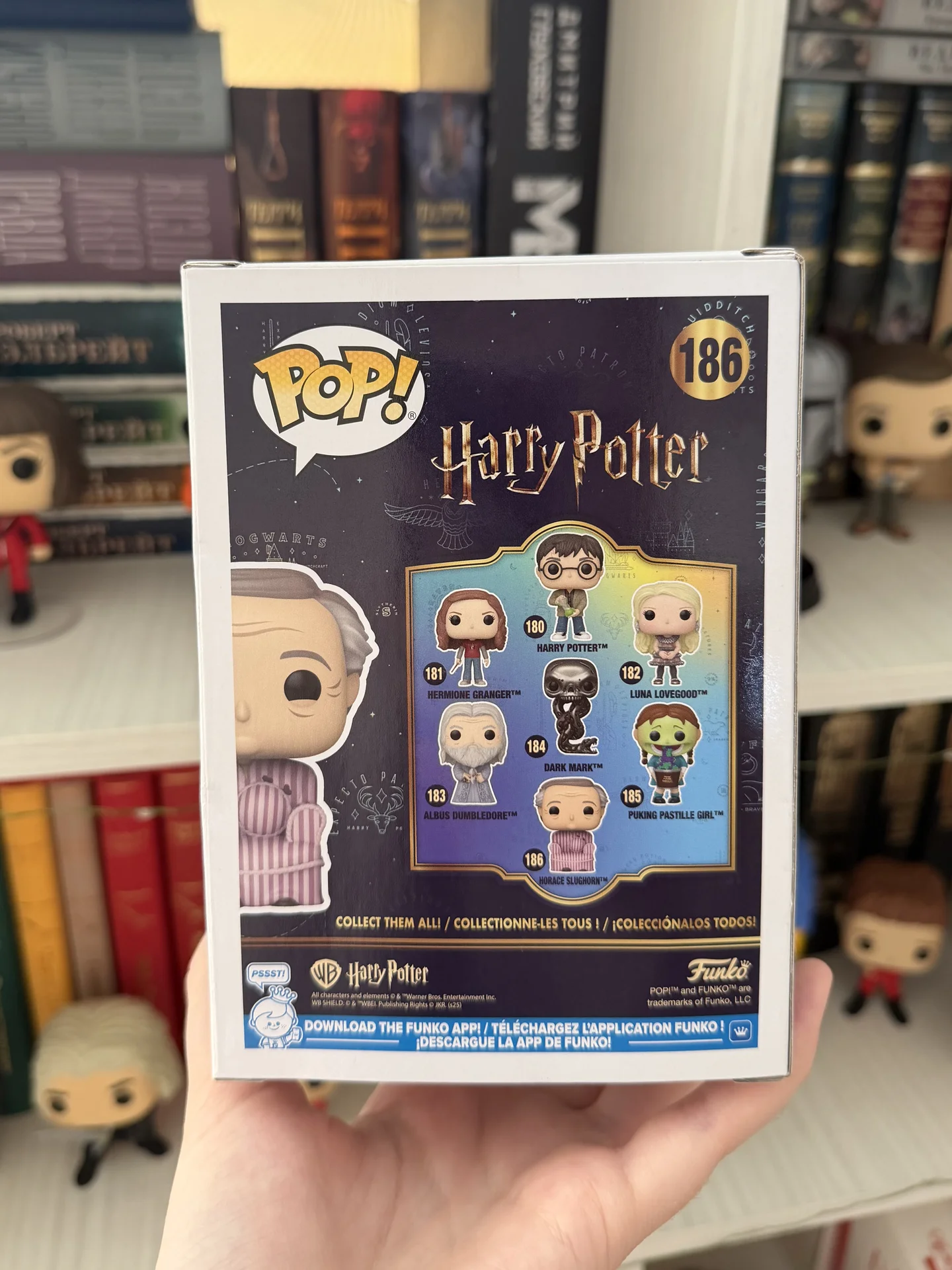 Funko pop Horace Slughorn 186 Harry Potter - миниатюра 4