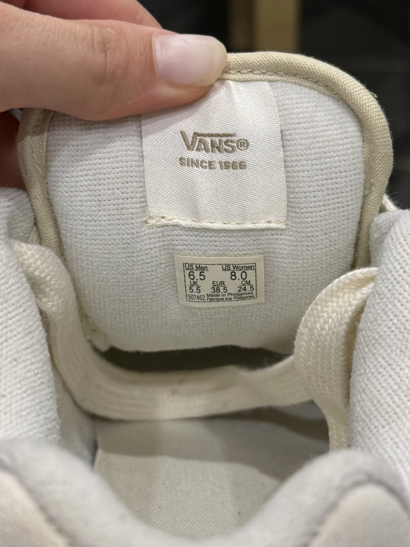 Кеды VANS Knu Skool женские 38,5 - миниатюра 5