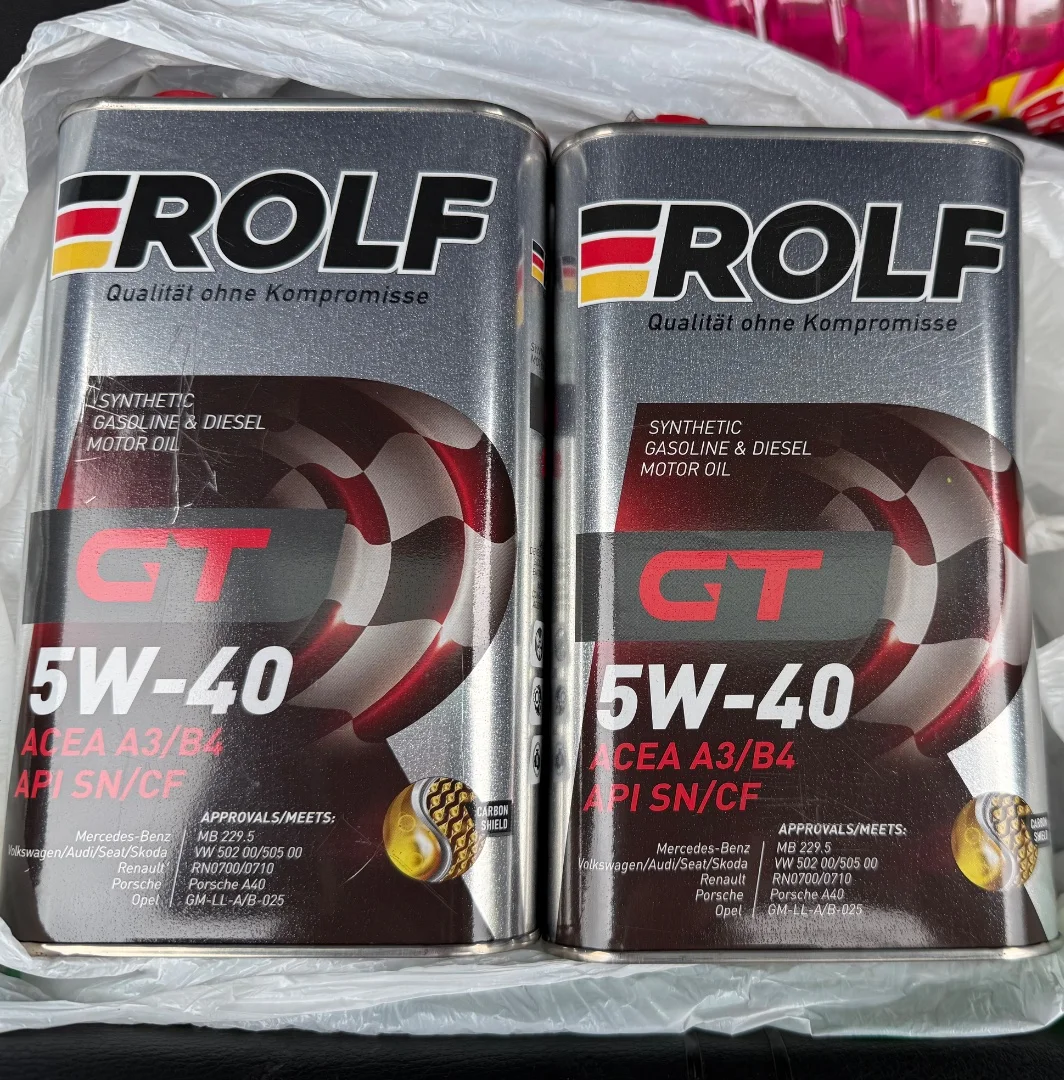Синтетическое масло Rolf GT 5w-40 - миниатюра 3