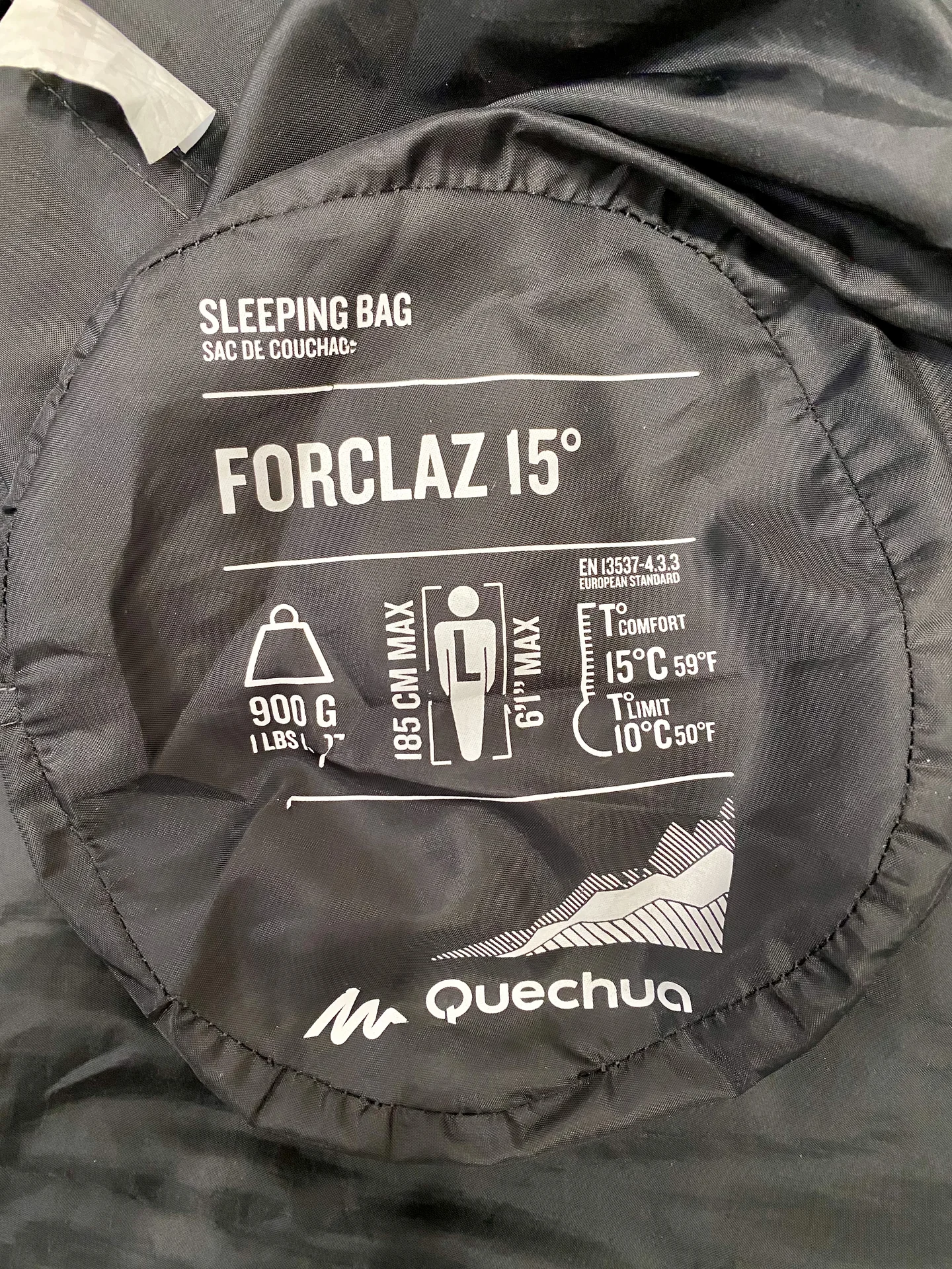 Спальный мешок Декатлон Quechua Forclaz 15 - миниатюра 7