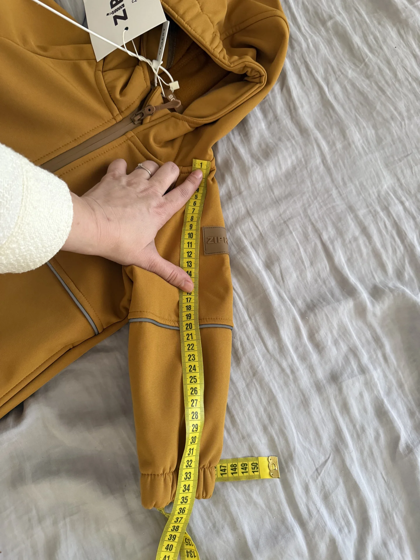 Комбинезон softshell zipkids 80р, новый - миниатюра 7