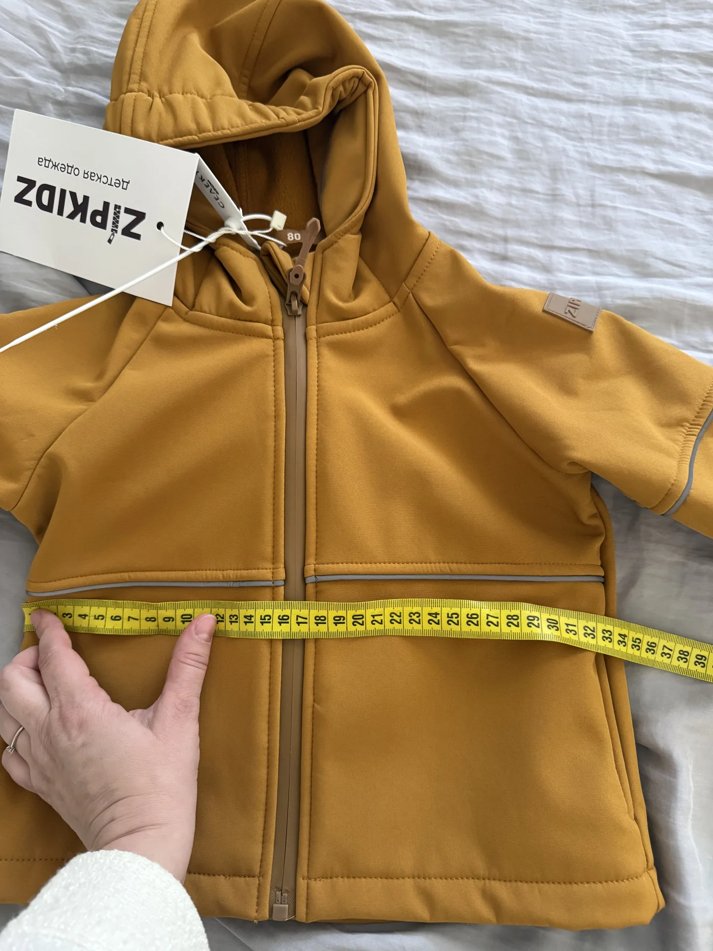 Комбинезон softshell zipkids 80р, новый - миниатюра 8