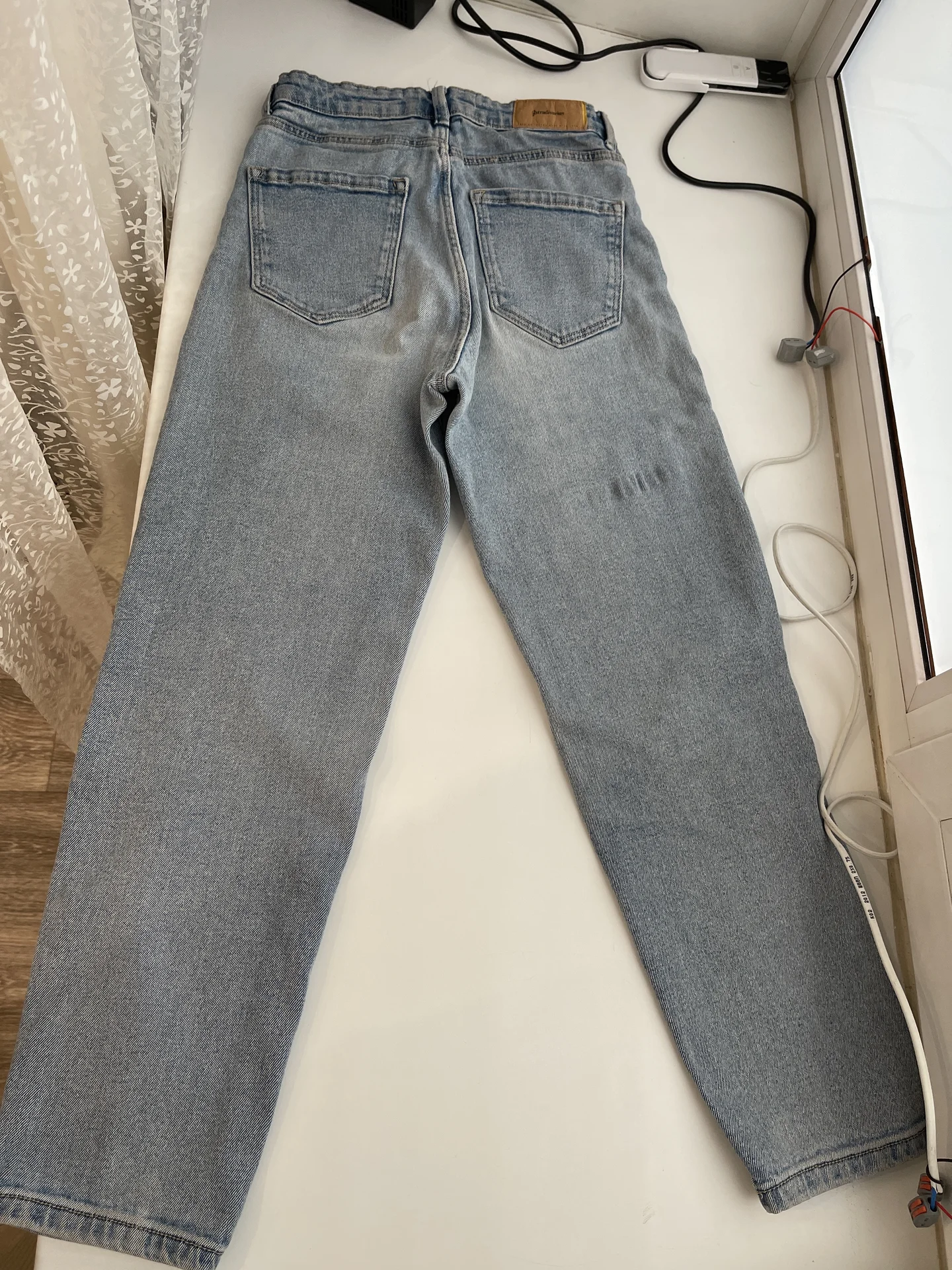 Джинсы Stradivarius slim mom 36 - миниатюра 5