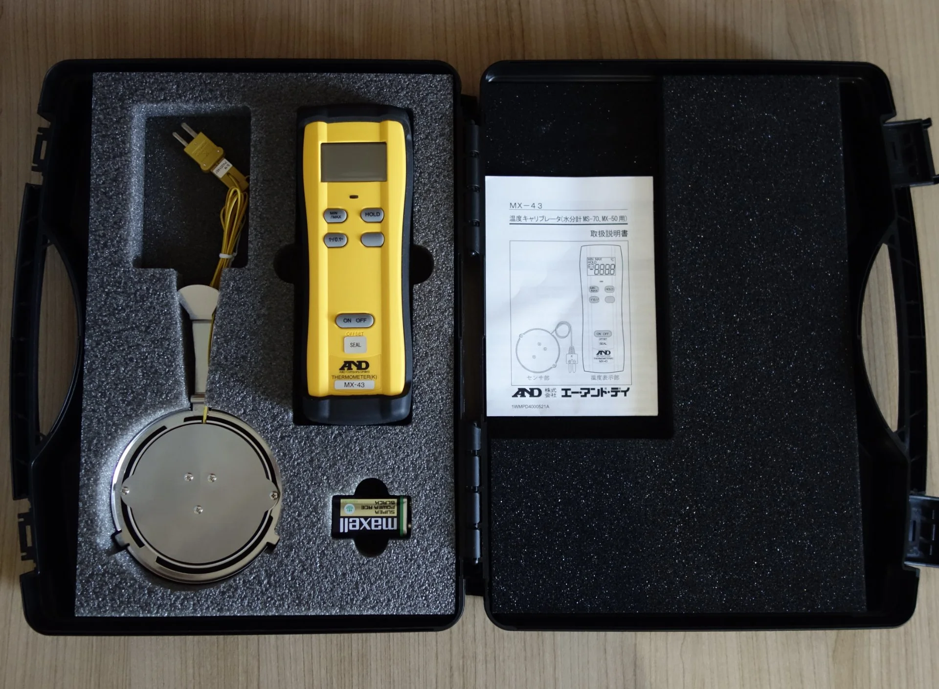 Калибратор температуры AND AX-MX-43 (A&D) - изображение 1