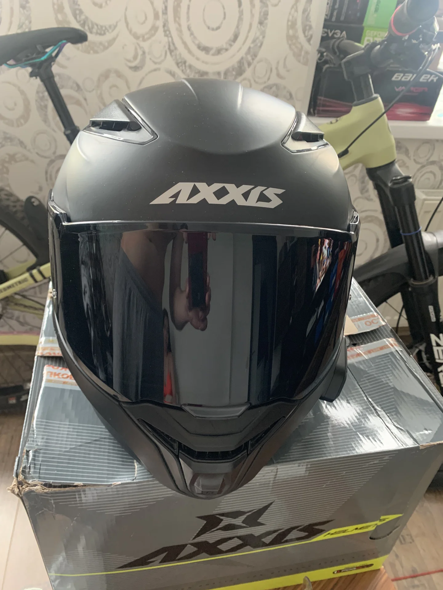 Мотошлем axxis panther sv - миниатюра 5