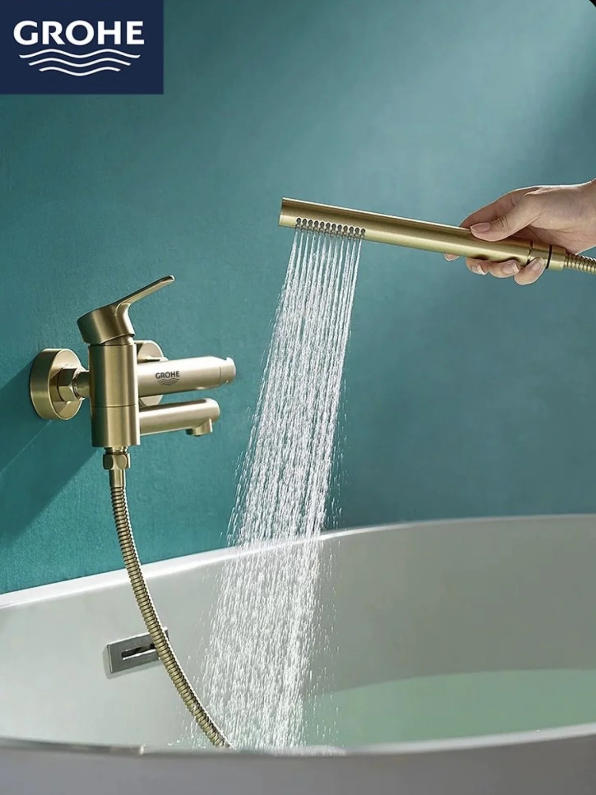 Смеситель для ванны GROHE - миниатюра 14