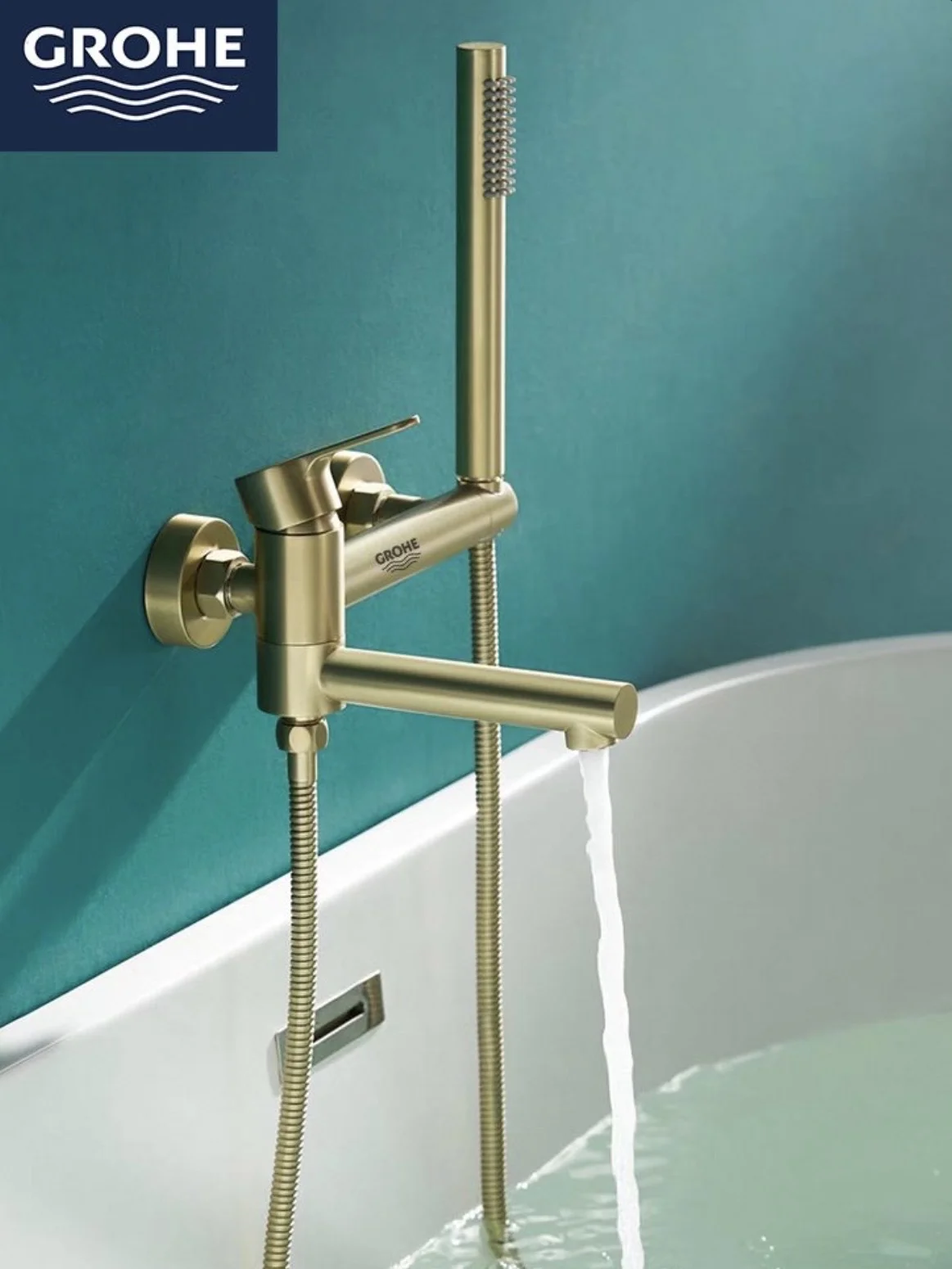 Смеситель для ванны GROHE - миниатюра 15
