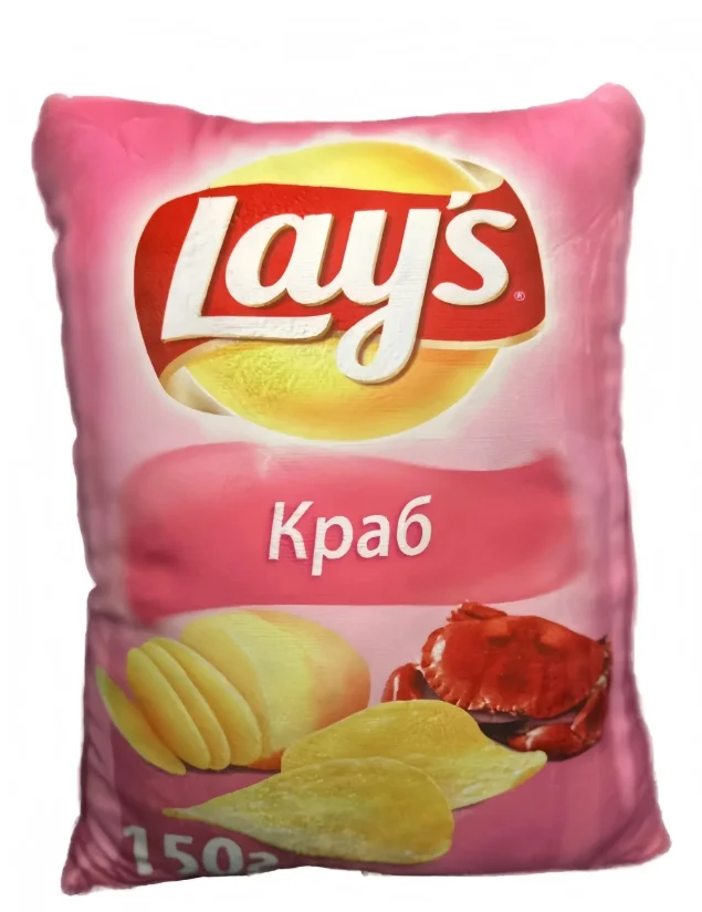 Мягкая подушка чипсы "Lays", 35 см - миниатюра 3