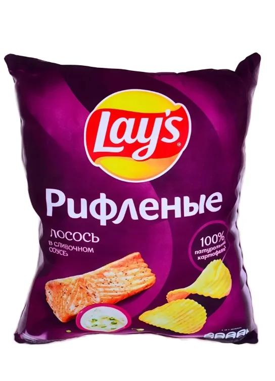 Мягкая подушка чипсы "Lays", 35 см - миниатюра 5