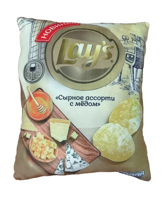 Мягкая подушка чипсы "Lays", 35 см - миниатюра 6