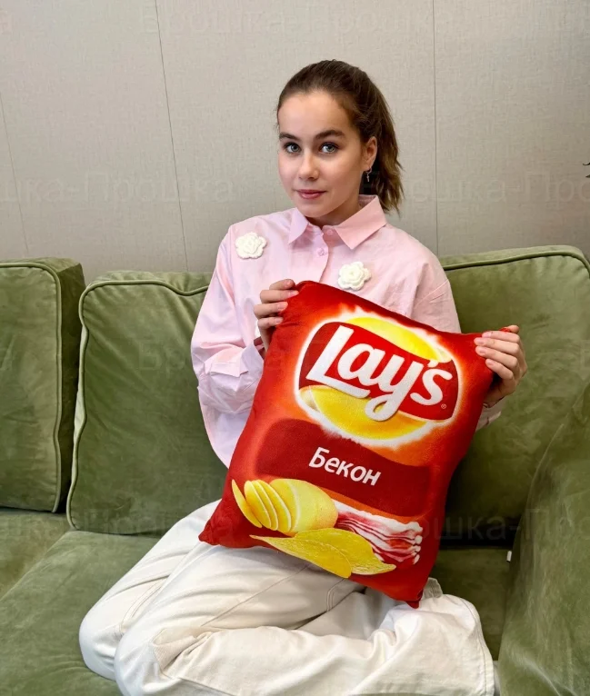 Мягкая игрушка Подушка чипсы "Lays", 45 см - миниатюра 6
