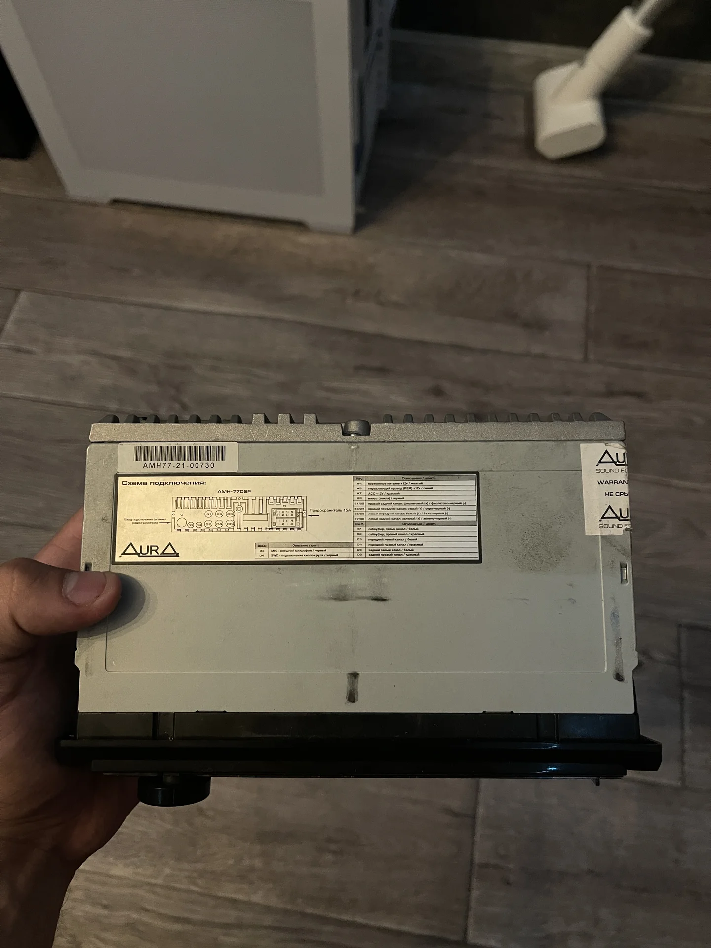Магнитола aura amh 77dsp - миниатюра 3