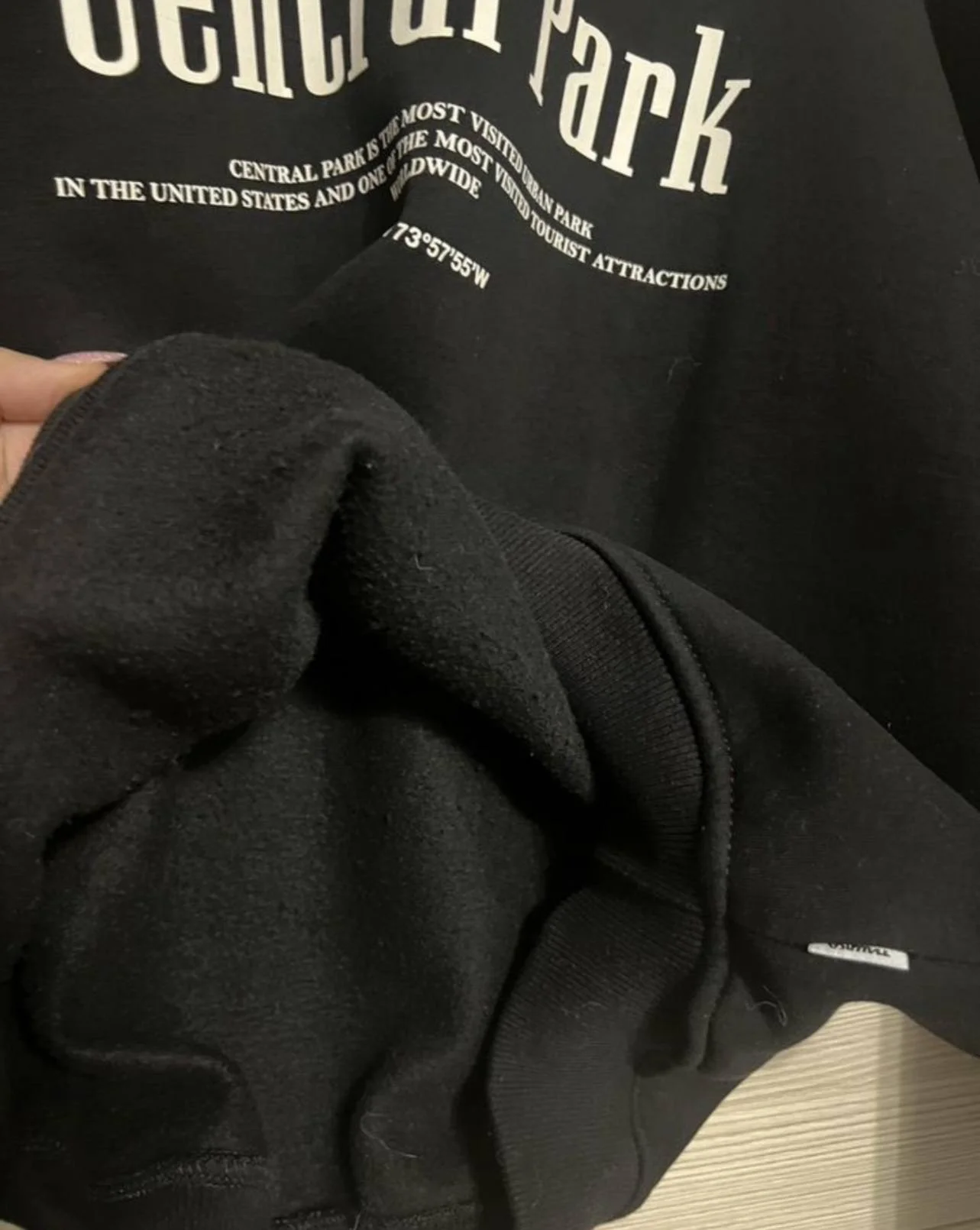 Свитшот черный - миниатюра 3