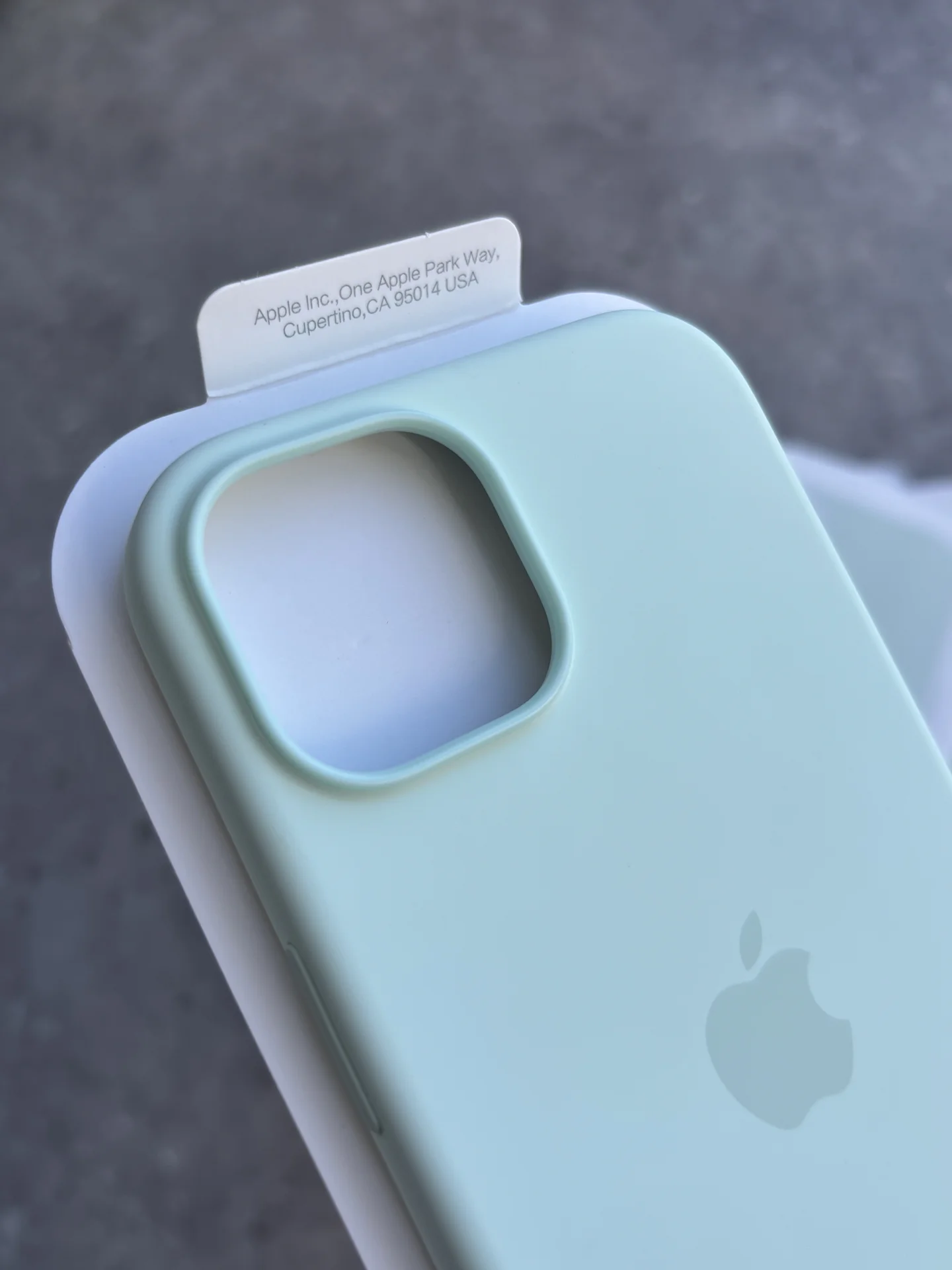 Чехол Silicon Case iPhone 15 soft mint - миниатюра 2