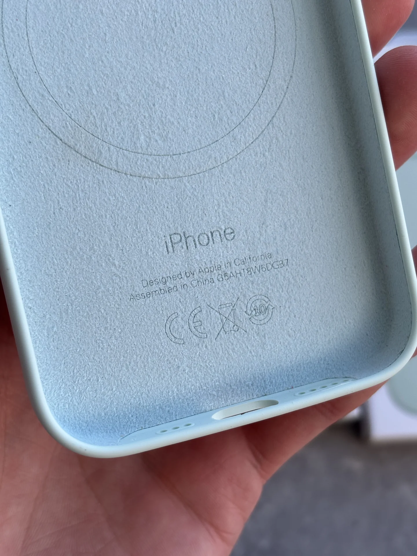 Чехол Silicon Case iPhone 15 Pro soft mint - миниатюра 4