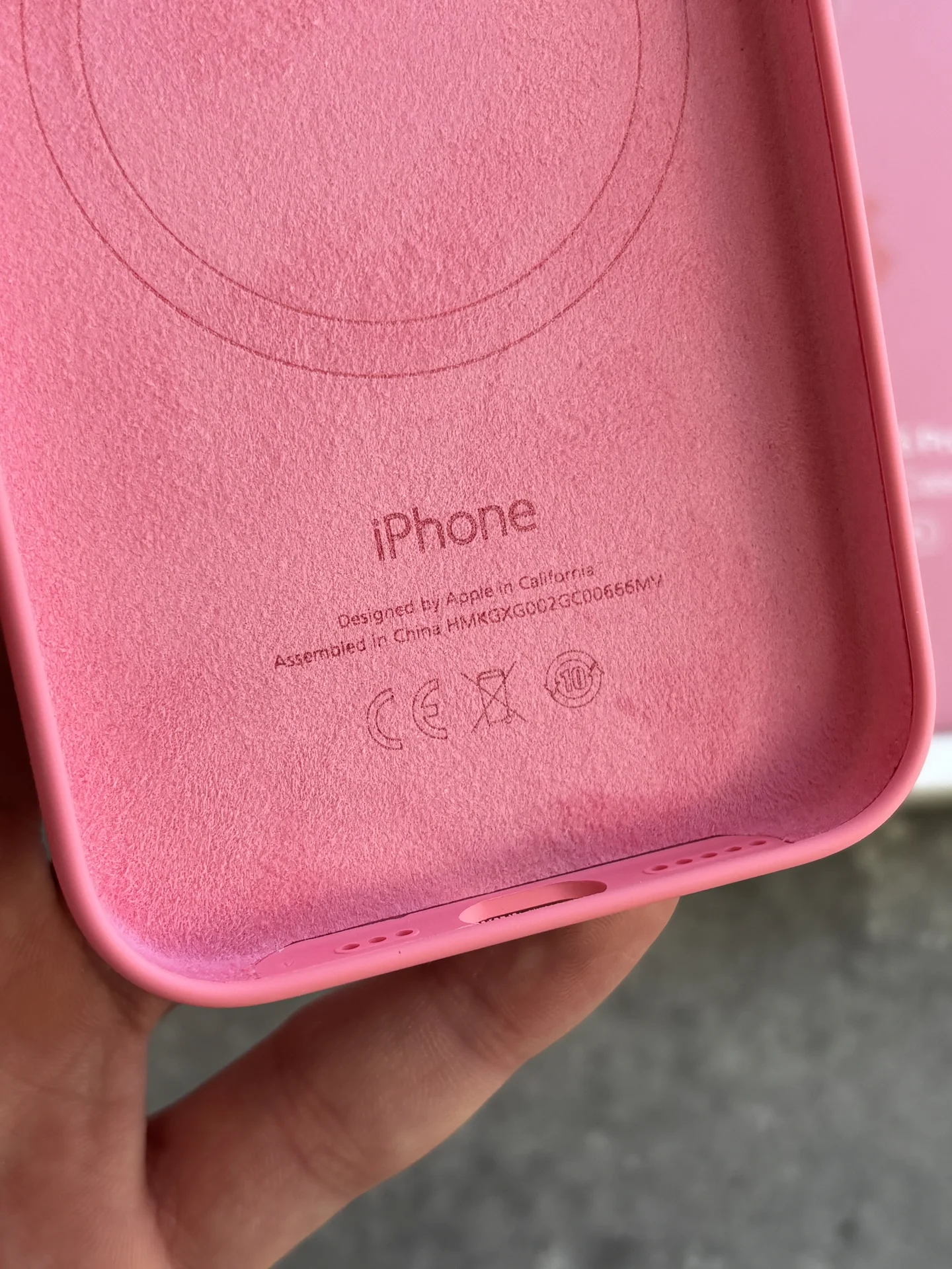 Чехол Silicon Case iPhone 15 Pro Pink розовый - миниатюра 5