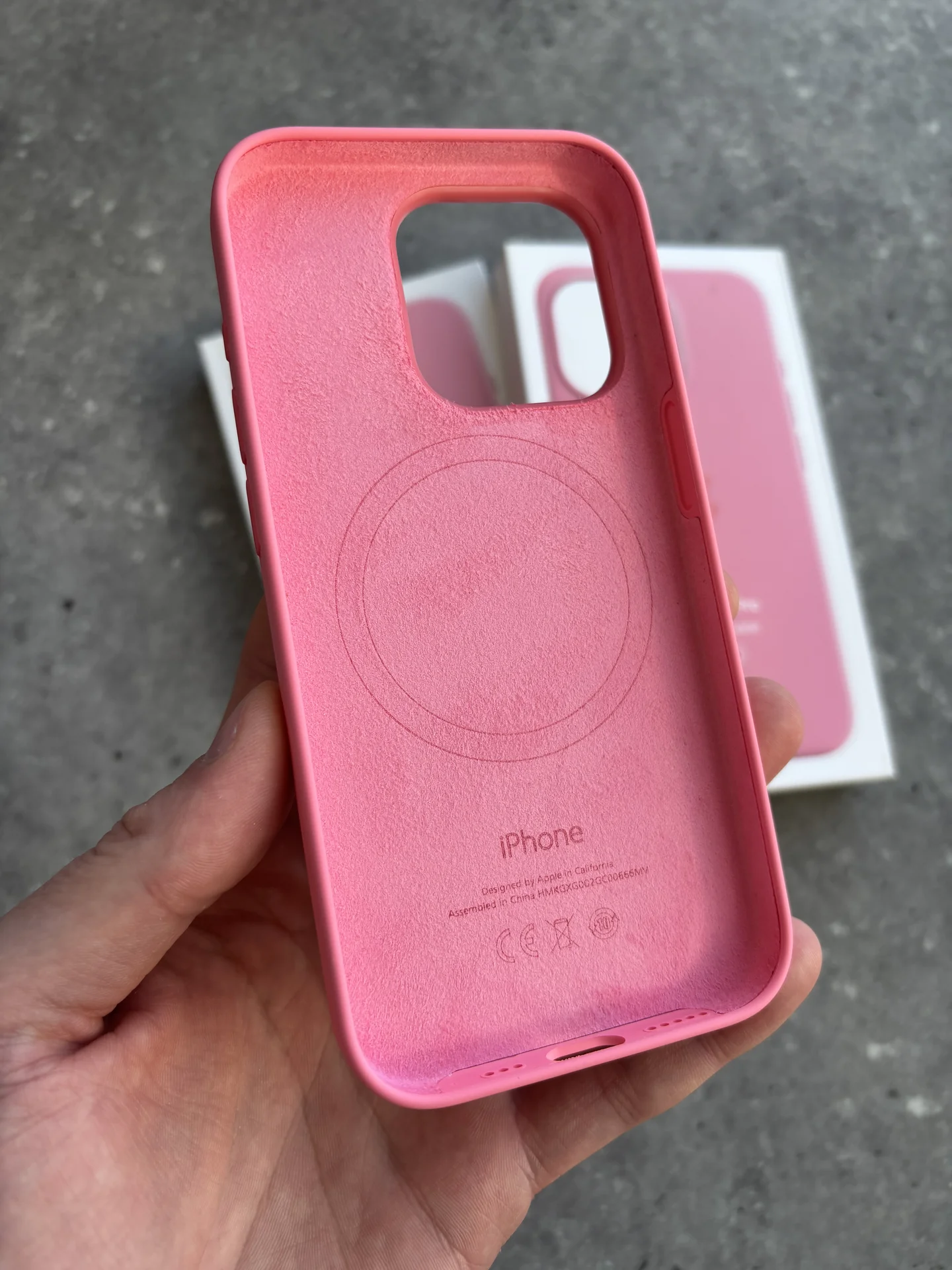 Чехол Silicon Case iPhone 15 Pro Pink розовый - миниатюра 6