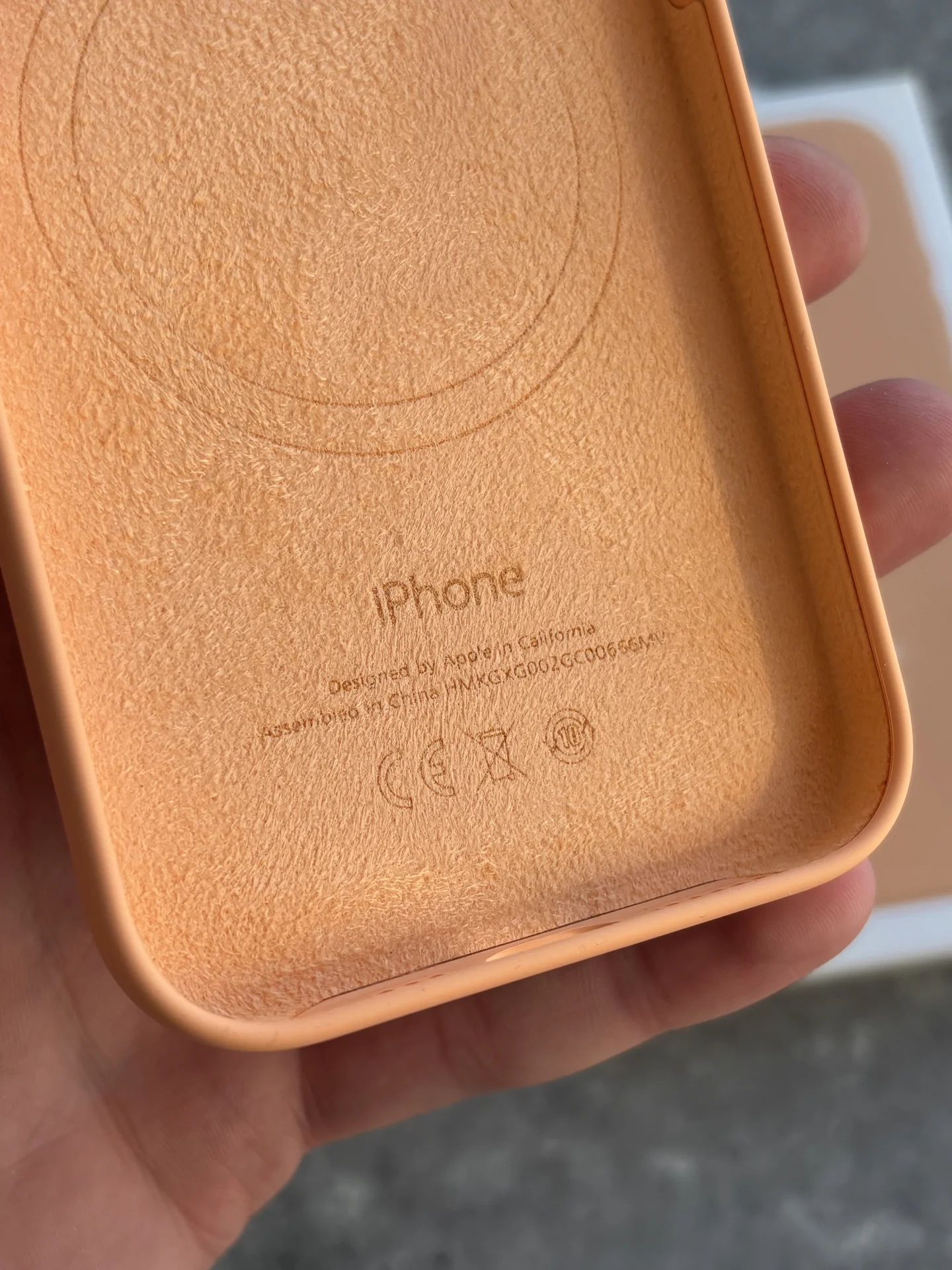 Чехол Silicon Case iPhone 15 Pro Orange оранжевый - миниатюра 5