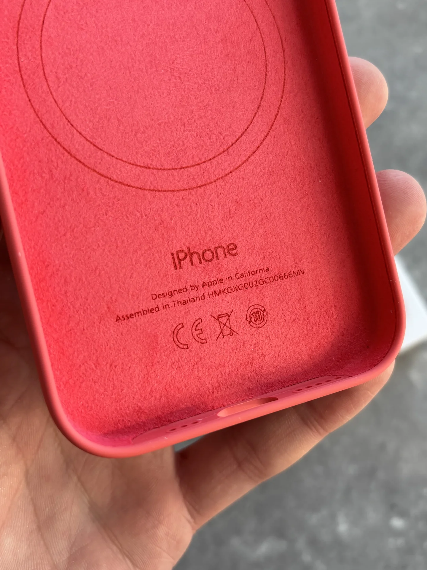 Чехол Silicon Case iPhone 15 Pro Guava гуава - миниатюра 5