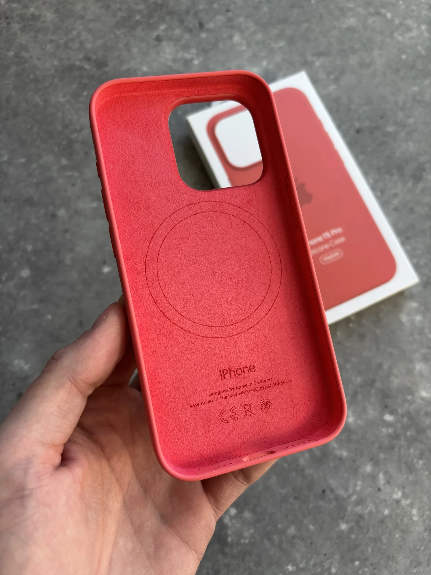 Чехол Silicon Case iPhone 15 Pro Guava гуава - миниатюра 6