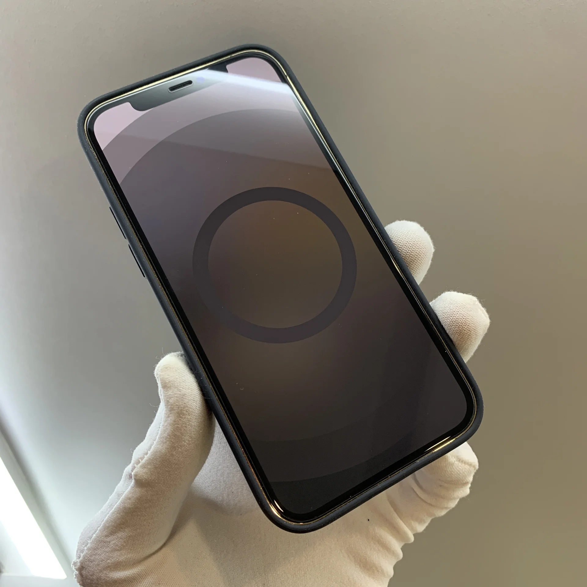 Чехол Silicon Case iPhone 12/ 12 Pro Black черный - миниатюра 5