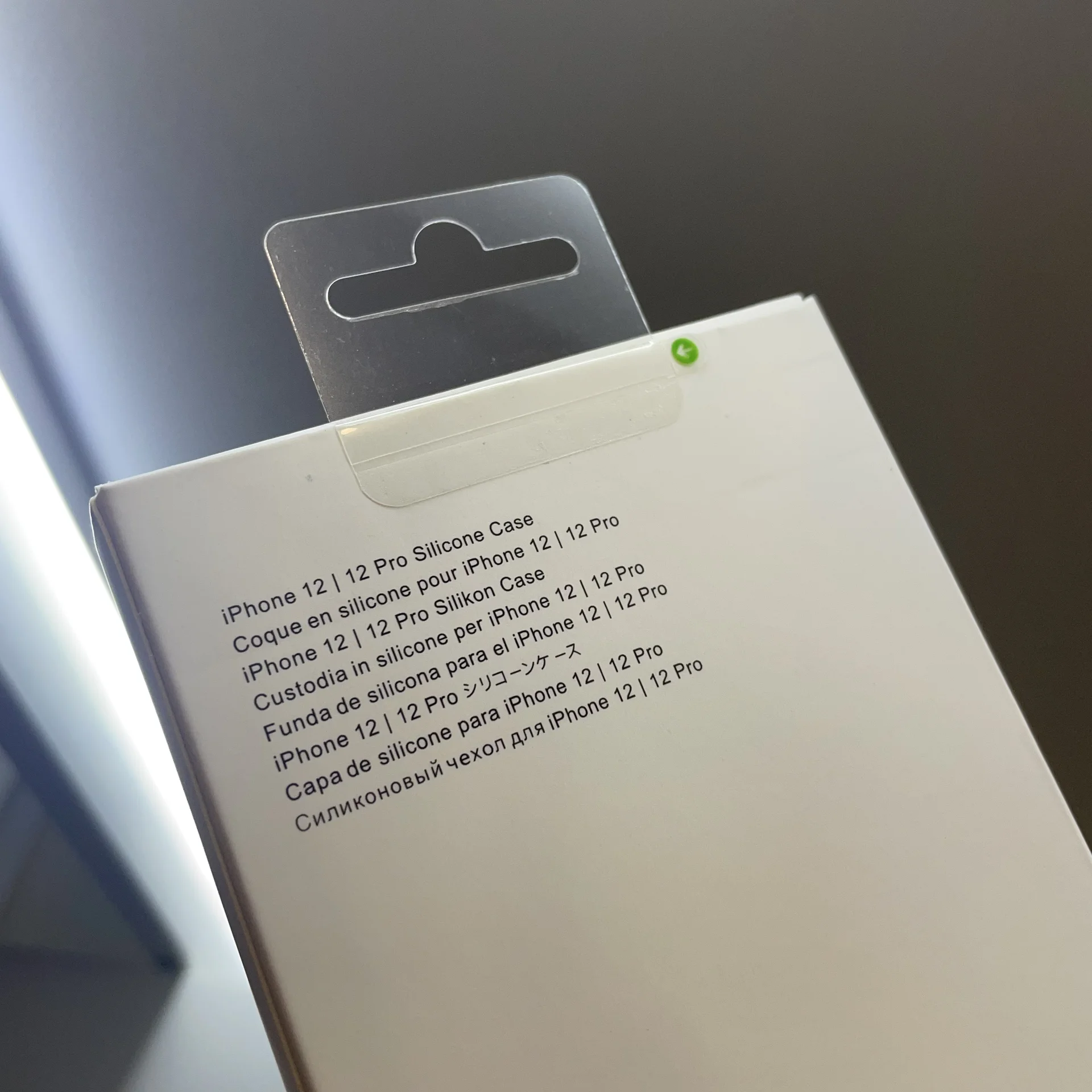 Чехол Silicon Case iPhone 12/ 12 Pro синий - миниатюра 7