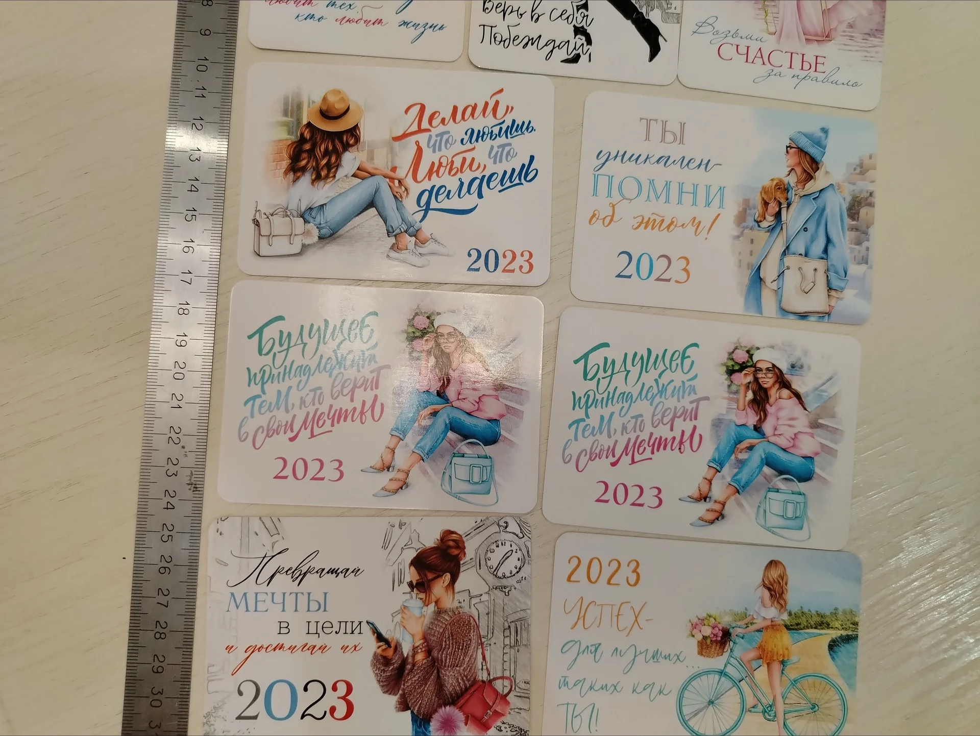 Календарик карманый. 2023 г Виолетта Кондратьева - миниатюра 3