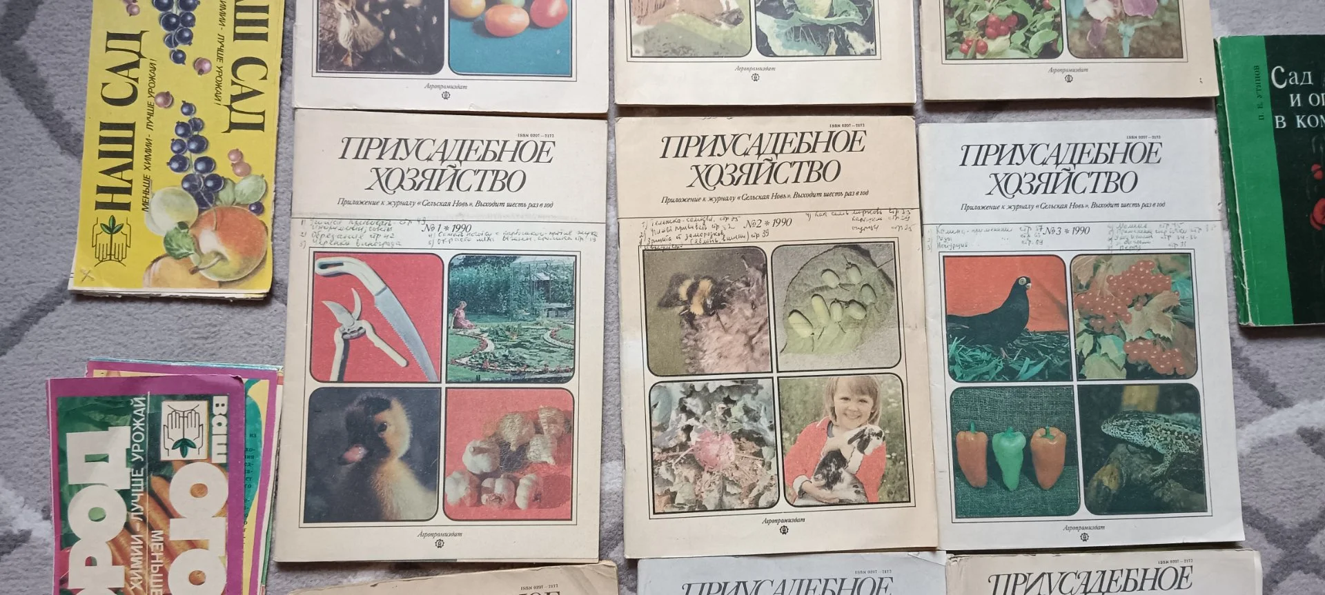 Лот. Приусадебное хозяйство 9 шт. Сад и огород в комнате, Ваш огород, Наш сад. (Ц3) - миниатюра 3