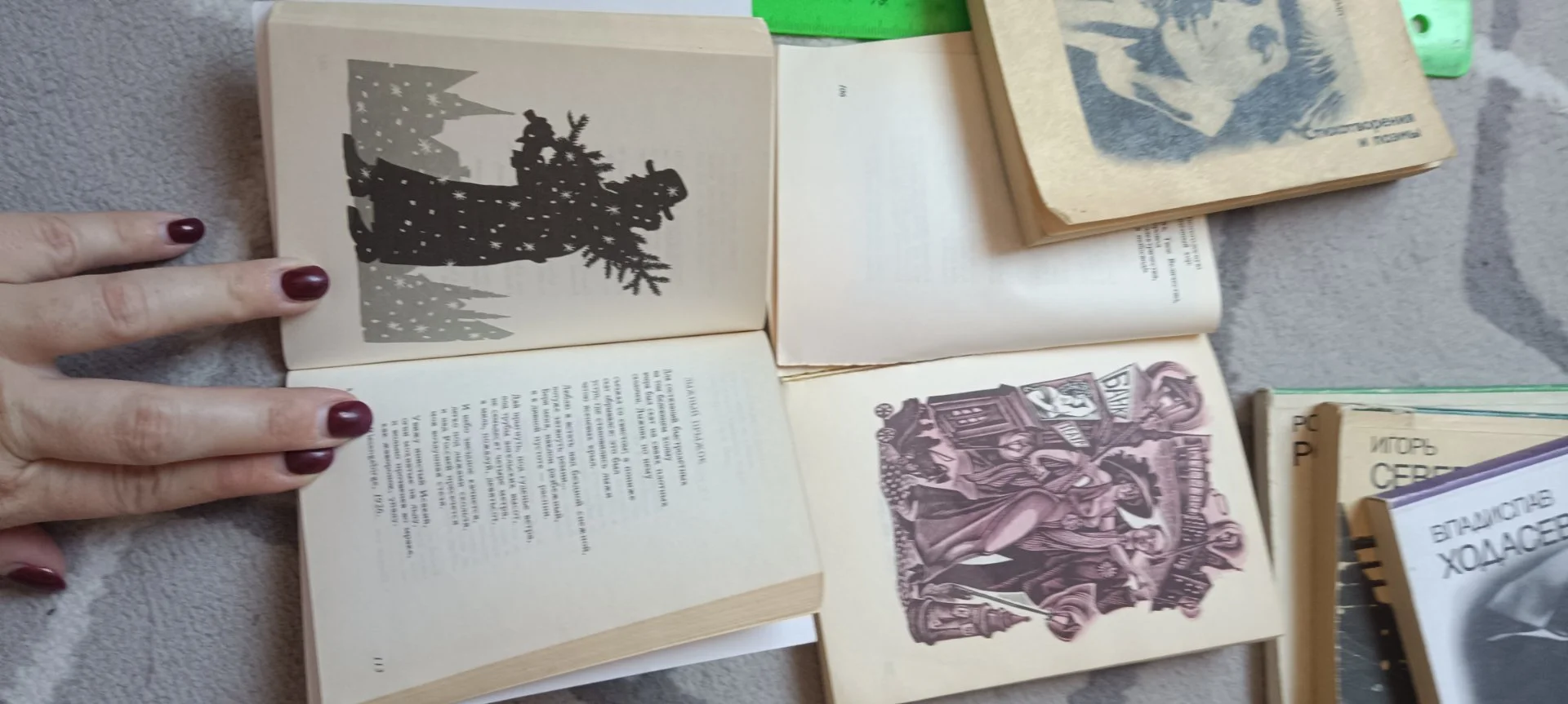 Книга. 6 шт 20 век:поэт и время.Рождественский, Брюсов, Цветаева,Северянин,Ходасевич,Набоков(!) - миниатюра 7