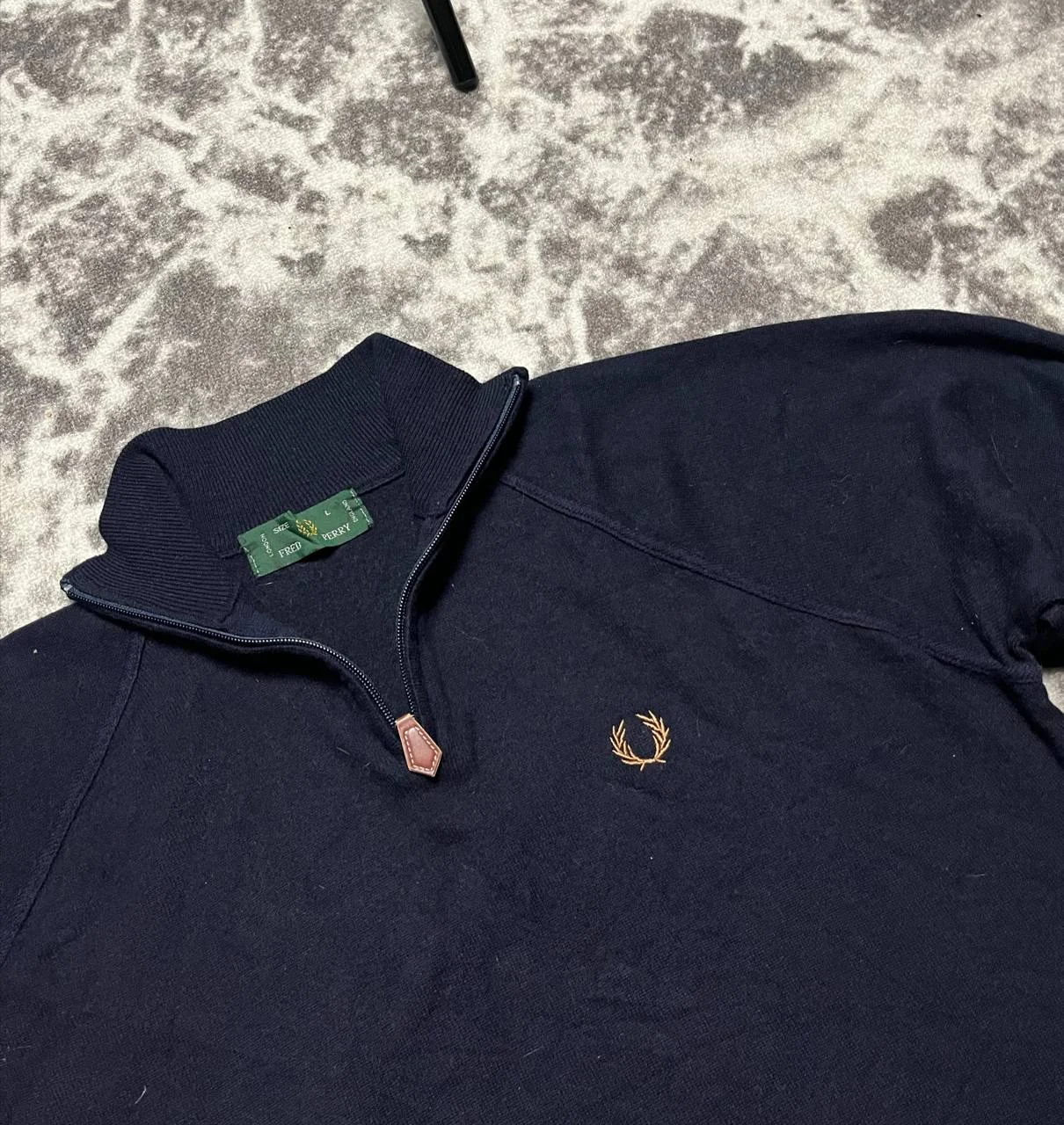 Полузамок Fred Perry - миниатюра 3