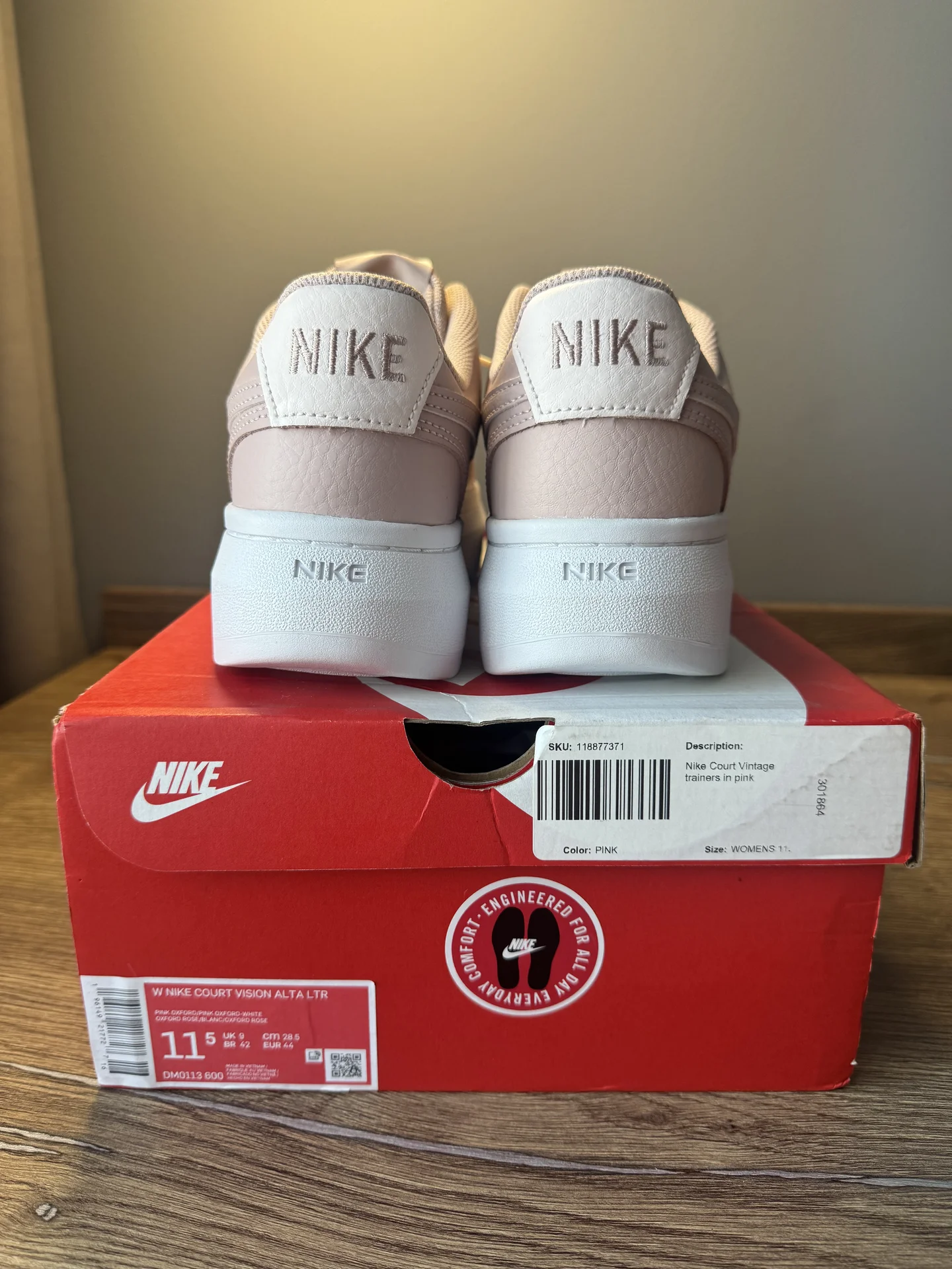 Кроссовки Nike Court vision Alta r размер 44 - миниатюра 4