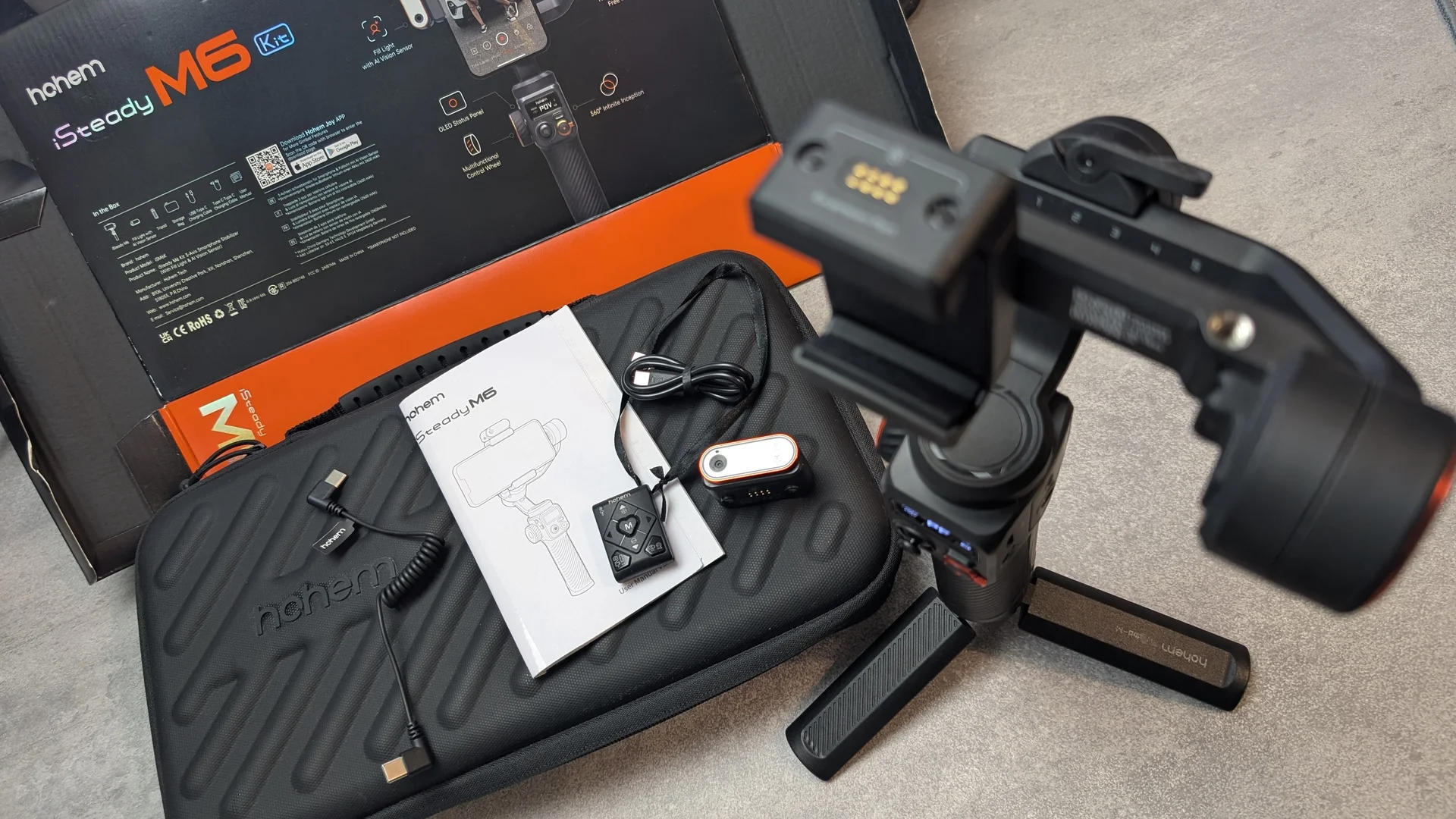 Hohem iSteady M6 Kit стабилизатор для смартфона - миниатюра 2